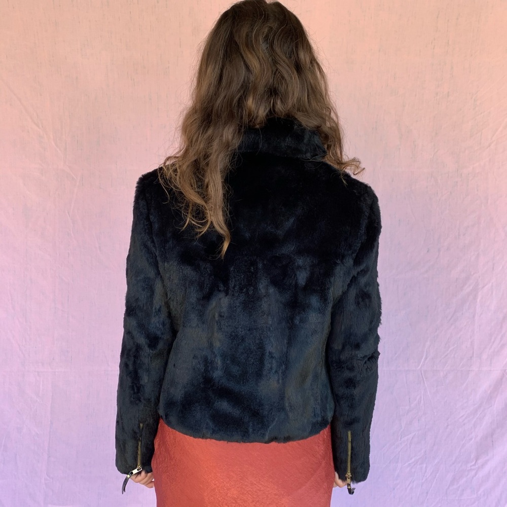 Caché Luxe Rabbit Jacket - Picture 9 of 15